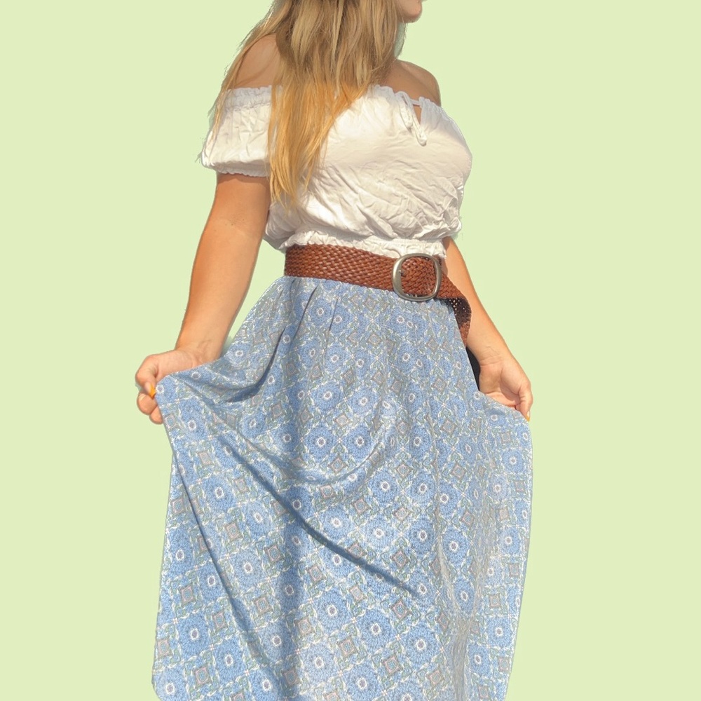 Skirt and belt